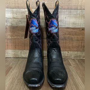 Men’s Boise State Broncos Gameday Cowboy Boots, NWT